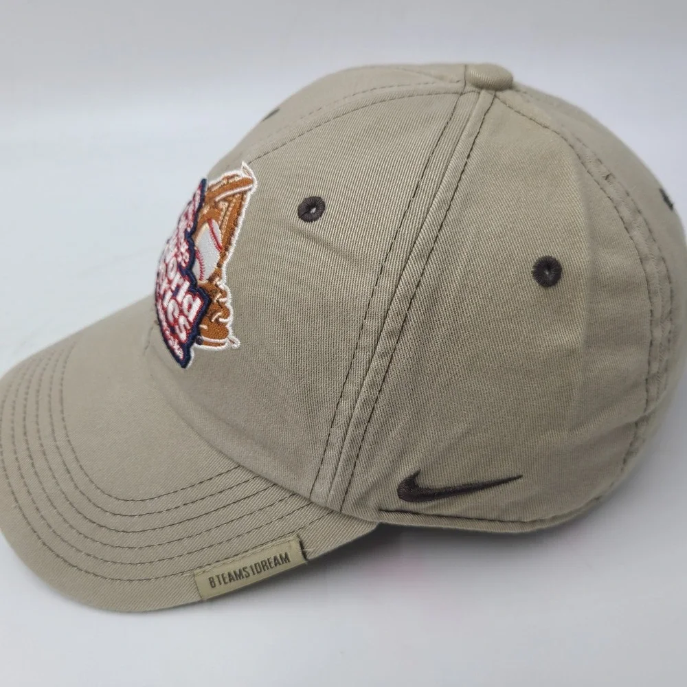 LSU Tigers Hat Nike Strapback‎ 2008 College World Series Beige Men NCAA Baseball